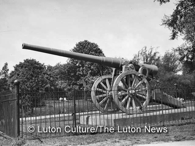 Wardown captured cannon