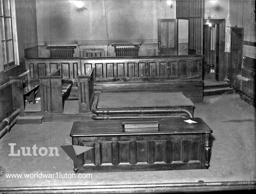 Luton courtroom