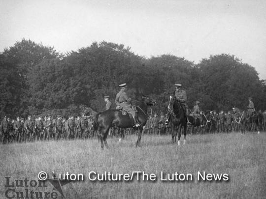 Kitchener's Review, Luton Hoo, 1914