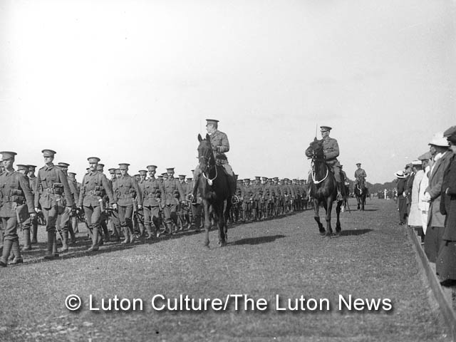 Kitchener's Review, Luton Hoo, 1914