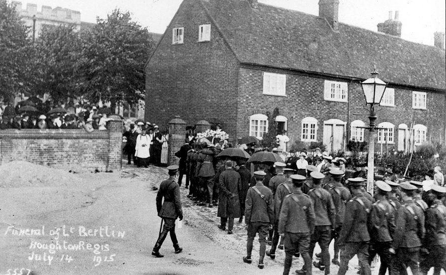 Hugh Bertlin funeral