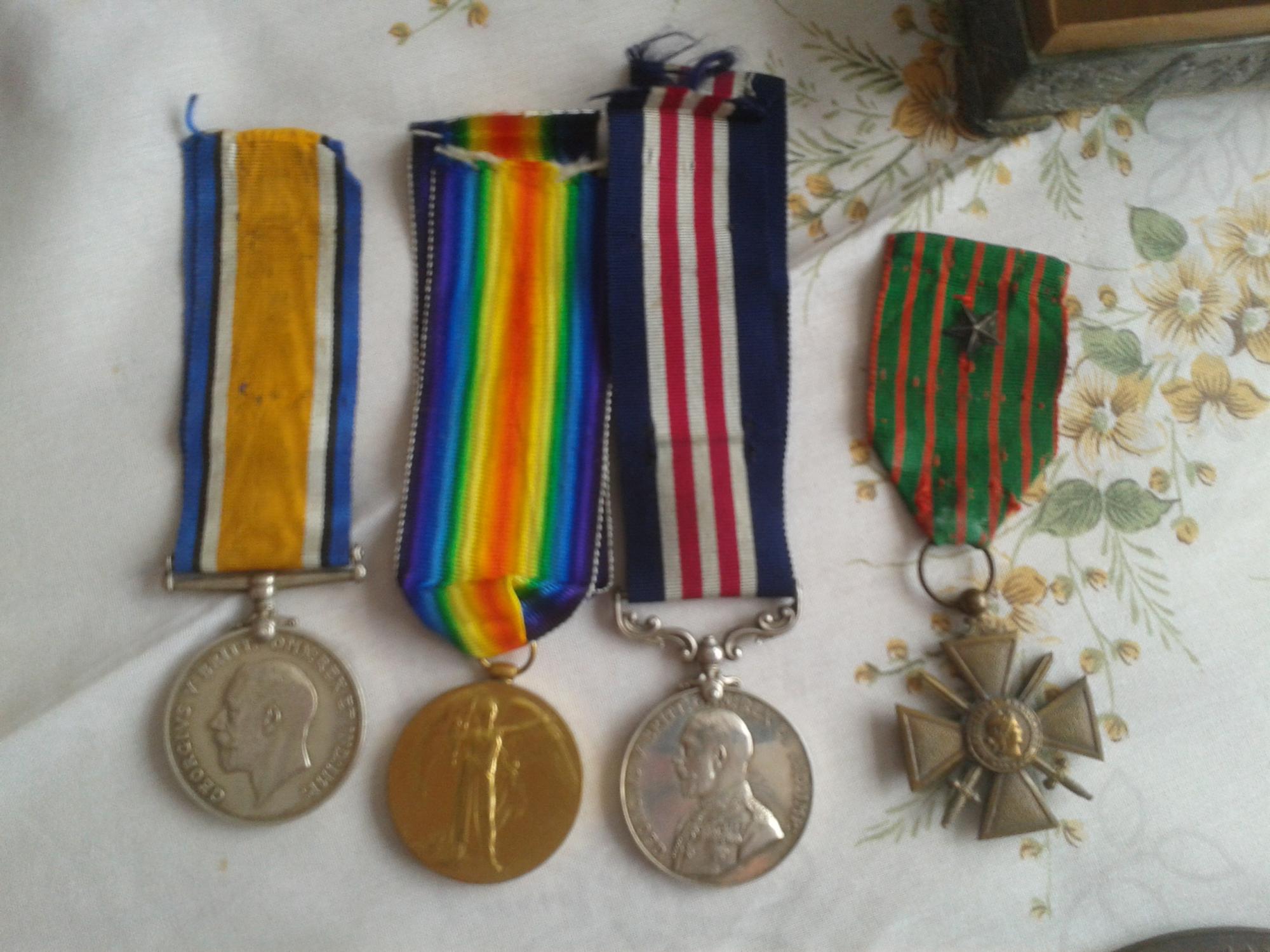 Serjeant Cecil L Owen's medals