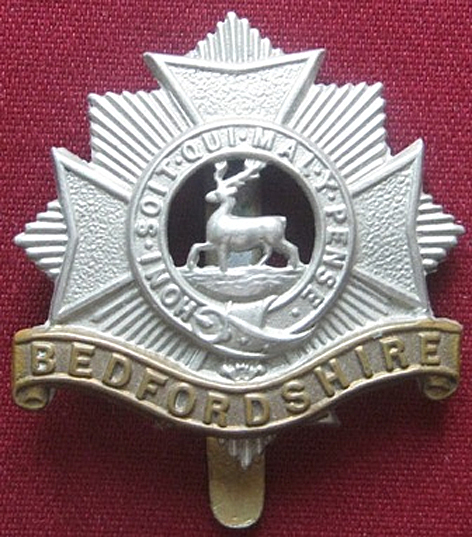 Beds Regiment badge