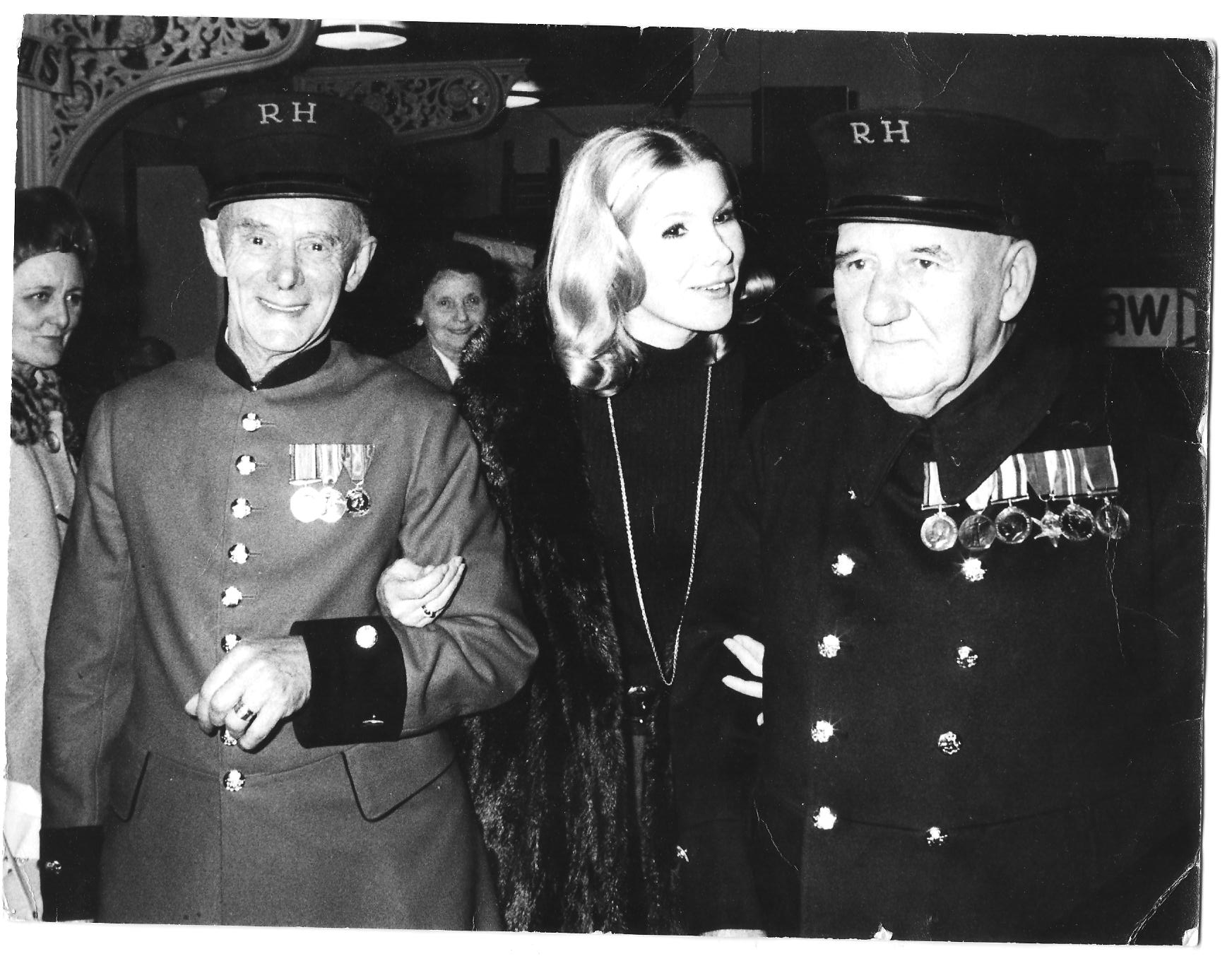 George Webb with Susan Hampshire at Chelsea