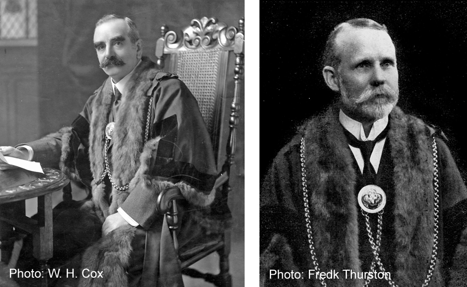 Alderman Staddon, Councillor Primett