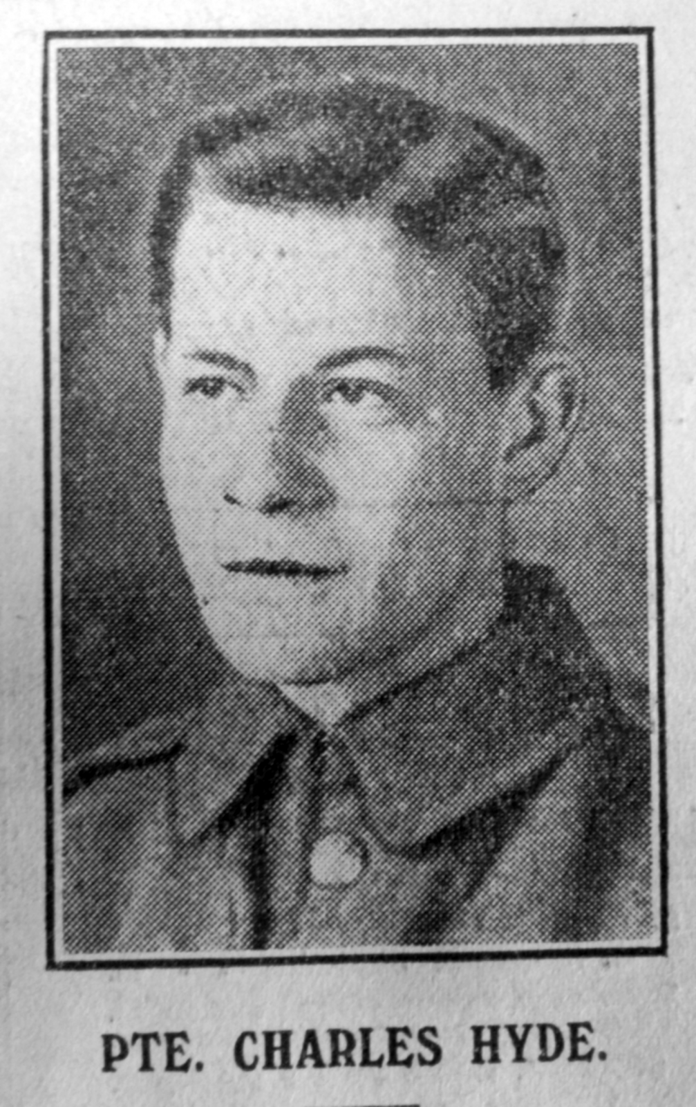 Pte Charles Hyde