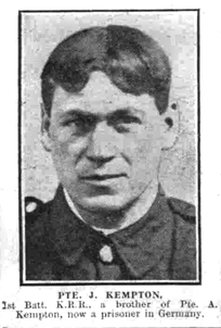 Pte J. Kempton