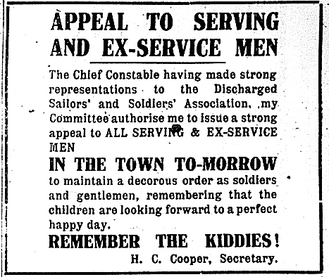 Appeal for order
