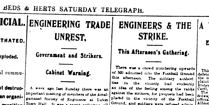 Engineering unrest headlines
