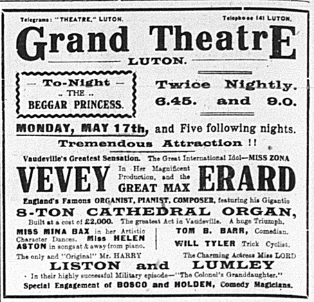 Grand Theatre advert