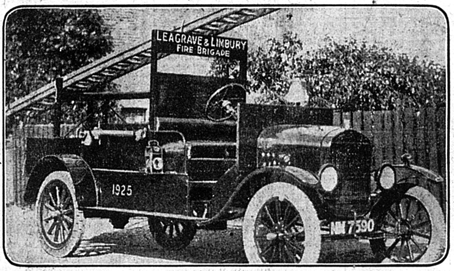 Leagrave and Limbury fire engine 1925