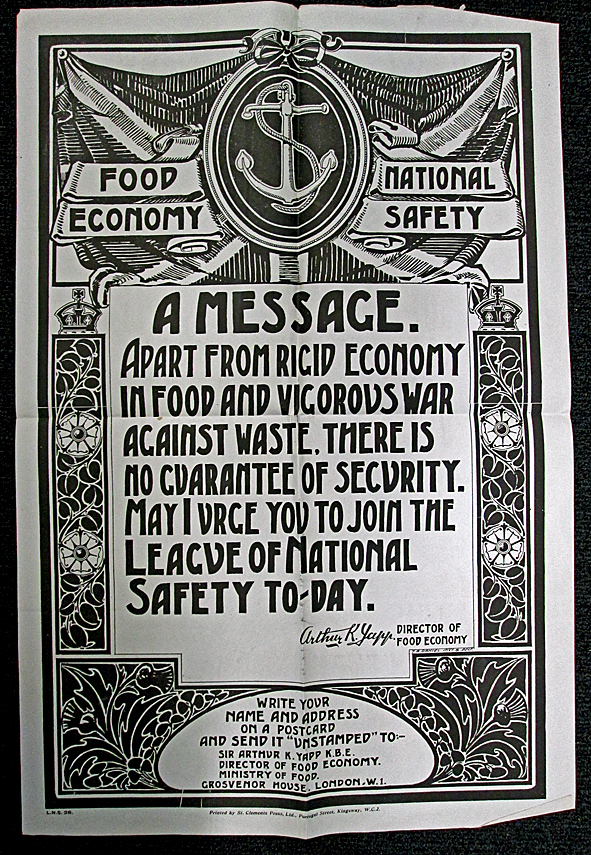Food economy poster
