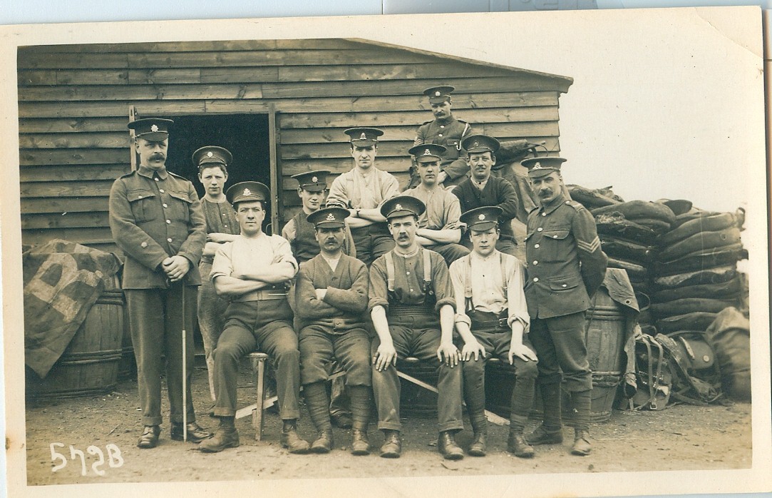 Soldiers at Biscot Camp Luton