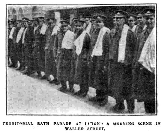 Territorial bath parade