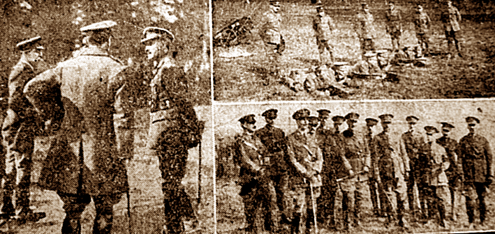 Edgar Brighten with Volunteers