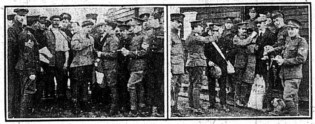 Derby recruits at Biscot Camp