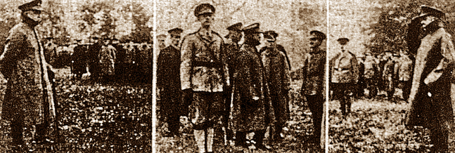 Lord French inspects Volunteers