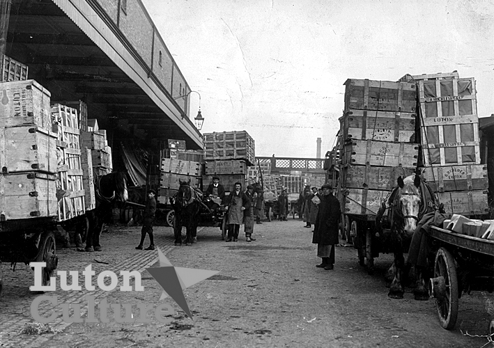 Railway hat boxes c1910