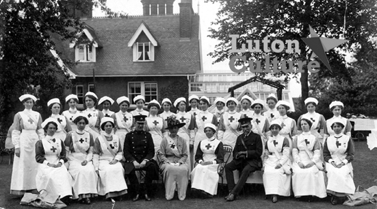 VAD nurses inspection, July 1914
