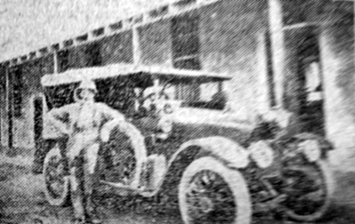 Vauxhall car at the Front