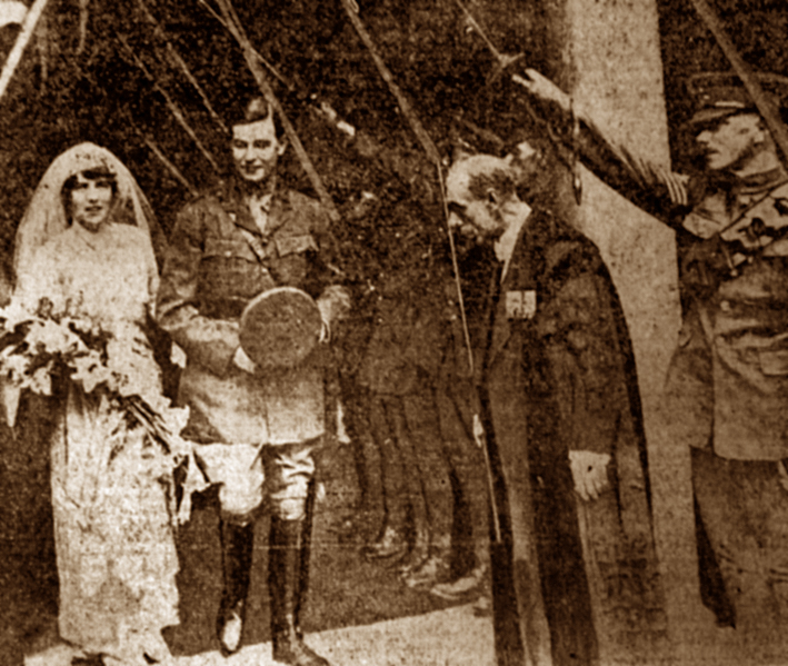 Wernher wedding, July 1917