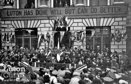 Recruiting rally, Oct 1915