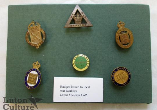 'On war service' medals